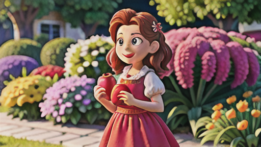 『りんご』の花言葉が似合う人