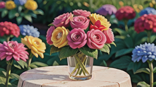 ルリタマアザミの花言葉『権威』におすすめの花束・アレンジメント