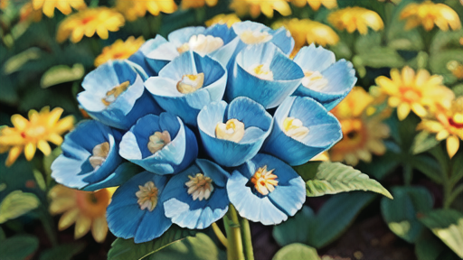 勿忘草の花束やアレンジメント