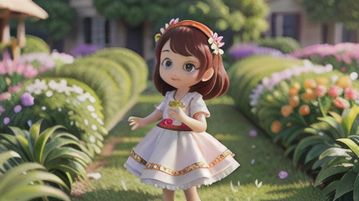 『ジャスミン』の花言葉『素直』を表現した芸術作品