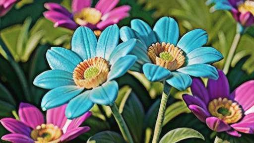 ブルーデイジーの花の特徴