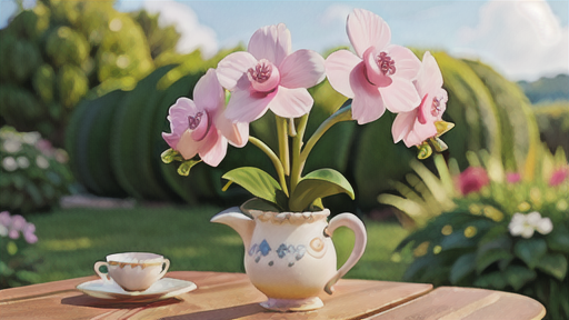 コチョウランを使ったアレンジメントのアイデア