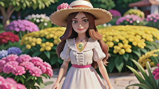 ハナトラノオをモチーフにした作品